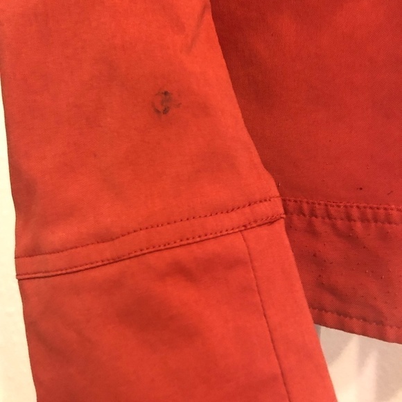 PRANA Jacket Women's Size Medium Red Utility With Hood Front Zipper Pockets - Picture 6 of 16
